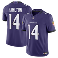 Baltimore Ravens Kyle Hamilton Purple Team Vapor F.U.S.E. Stitched Limited Jersey