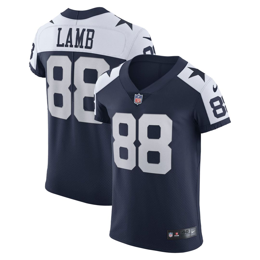 Dallas Cowboys CeeDee Lamb White Vapor Elite Jersey