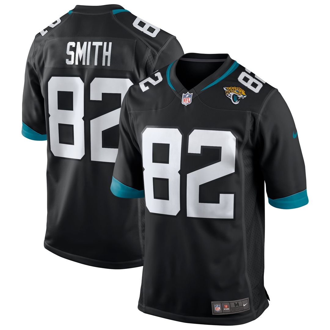 Jacksonville Jaguars Jimmy Smith Black Retired Player Alternate Game Jersey