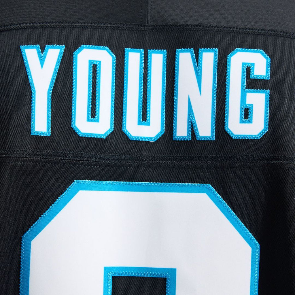 Carolina Panthers Bryce Young Blue Alternate Vapor F.U.S.E. Stitched Limited Jersey