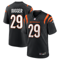 Cincinnati Bengals Kyle Dugger Black Team Game Jersey