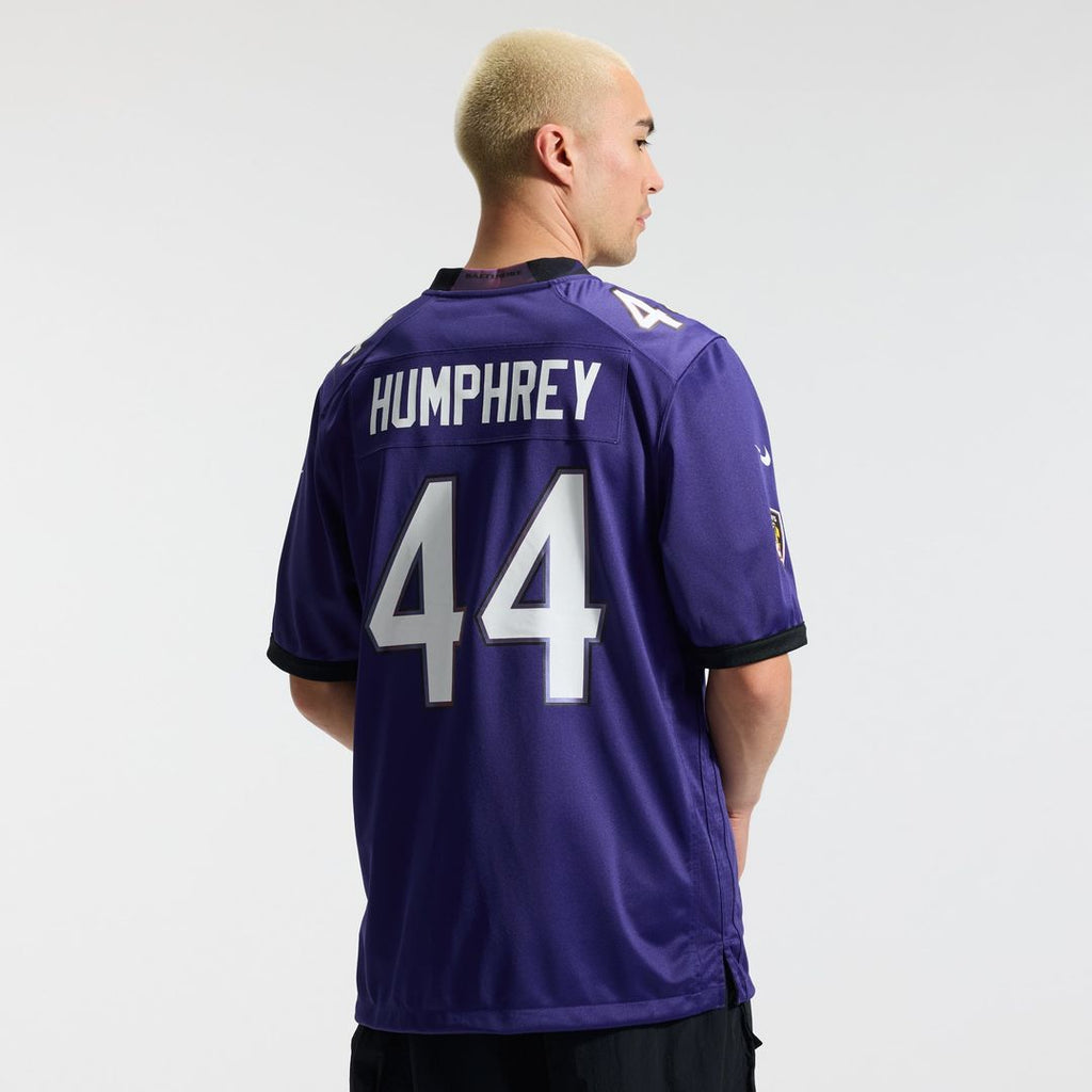 Baltimore Ravens Marlon Humphrey Black Alternate Game Jersey
