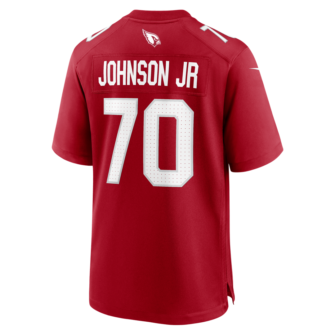 Arizona Cardinals Paris Johnson Jr. Cardinal Game Jersey