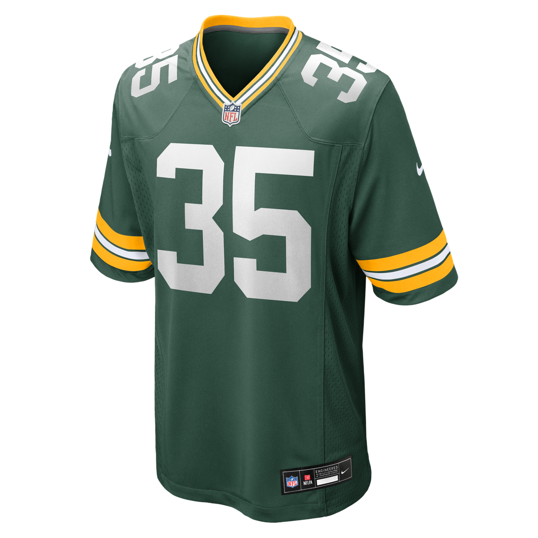 Green Bay Packers Lucas Havrisik Green Team Game Jersey