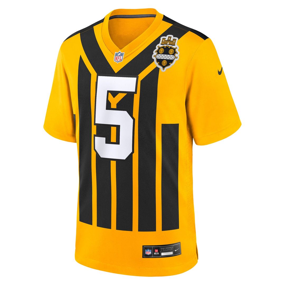 Pittsburgh Steelers Jalen Ramsey Black Team Game Jersey