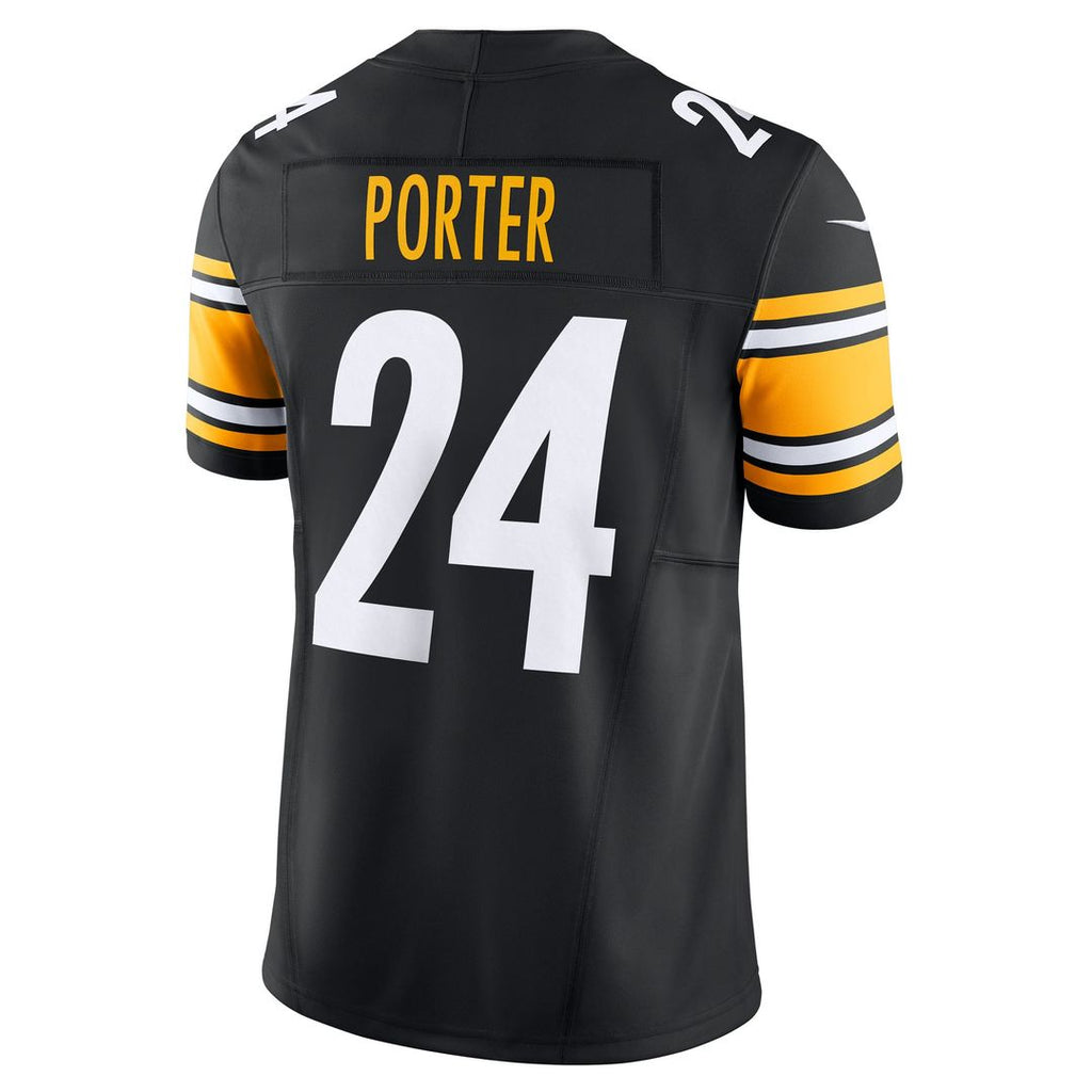 Pittsburgh Steelers Joey Porter Jr. Gold Alternate 1933 Throwback Vapor F.U.S.E. Limited Jersey