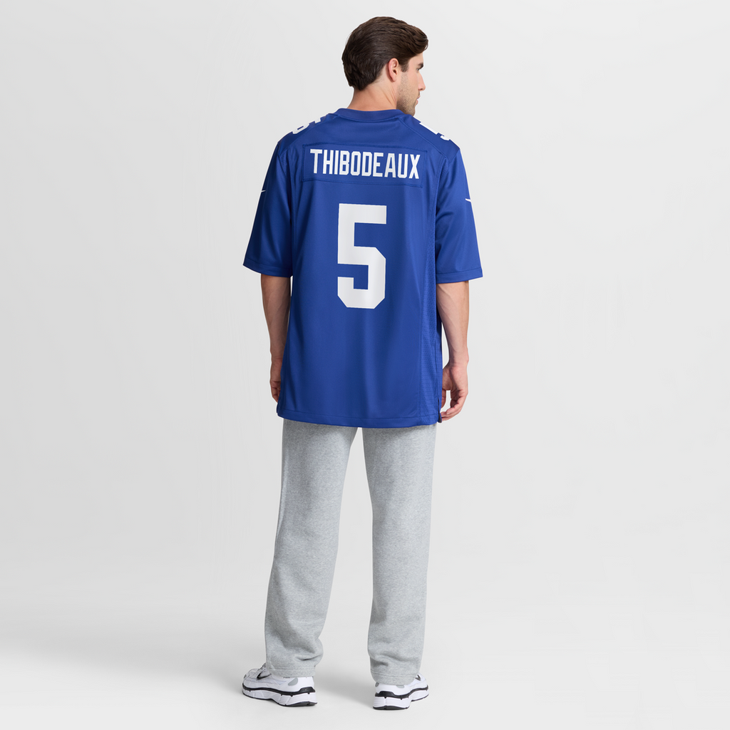 New York Giants Kayvon Thibodeaux Royal Player Game Jersey