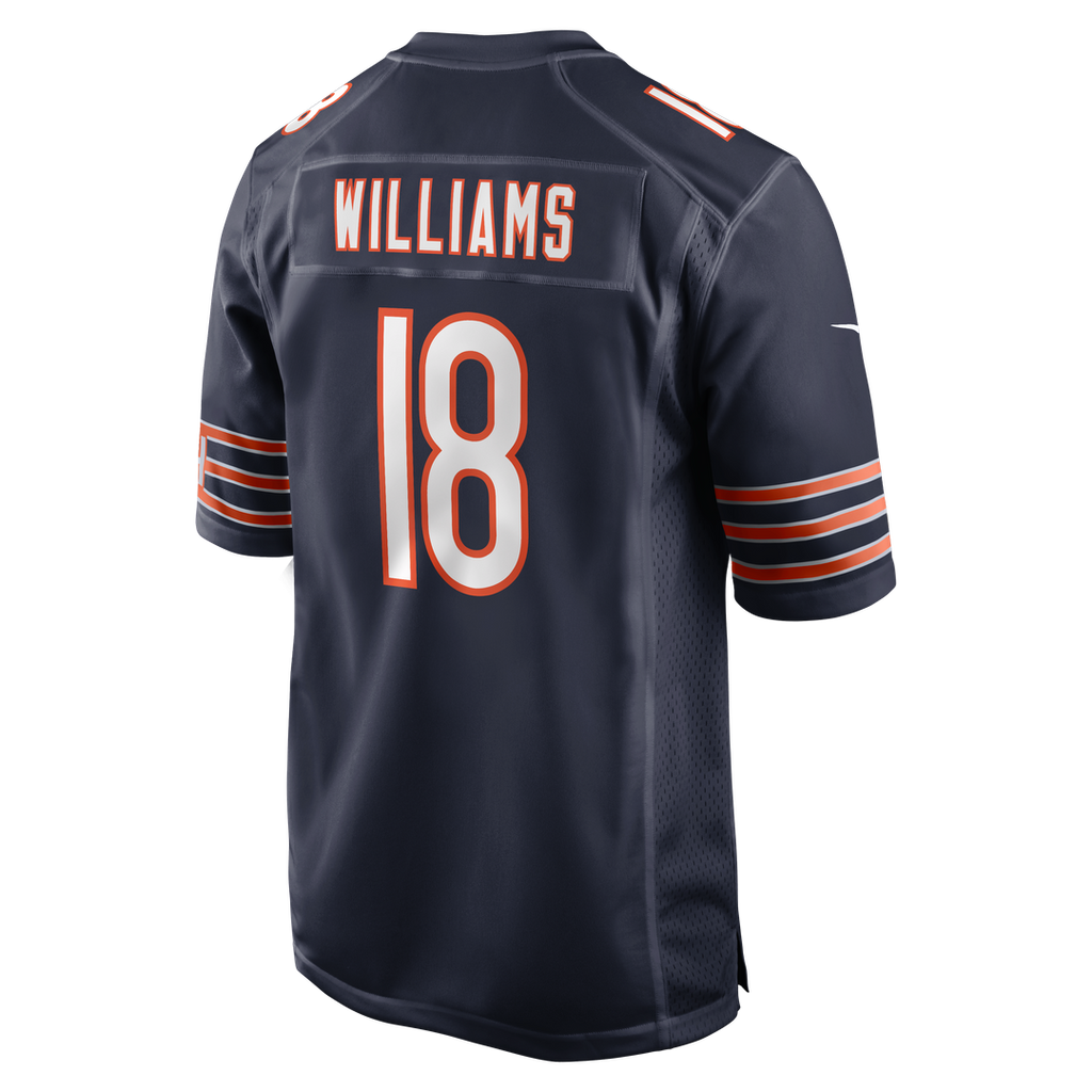 Chicago Bears Caleb Williams Orange Alternate Player Game Jersey