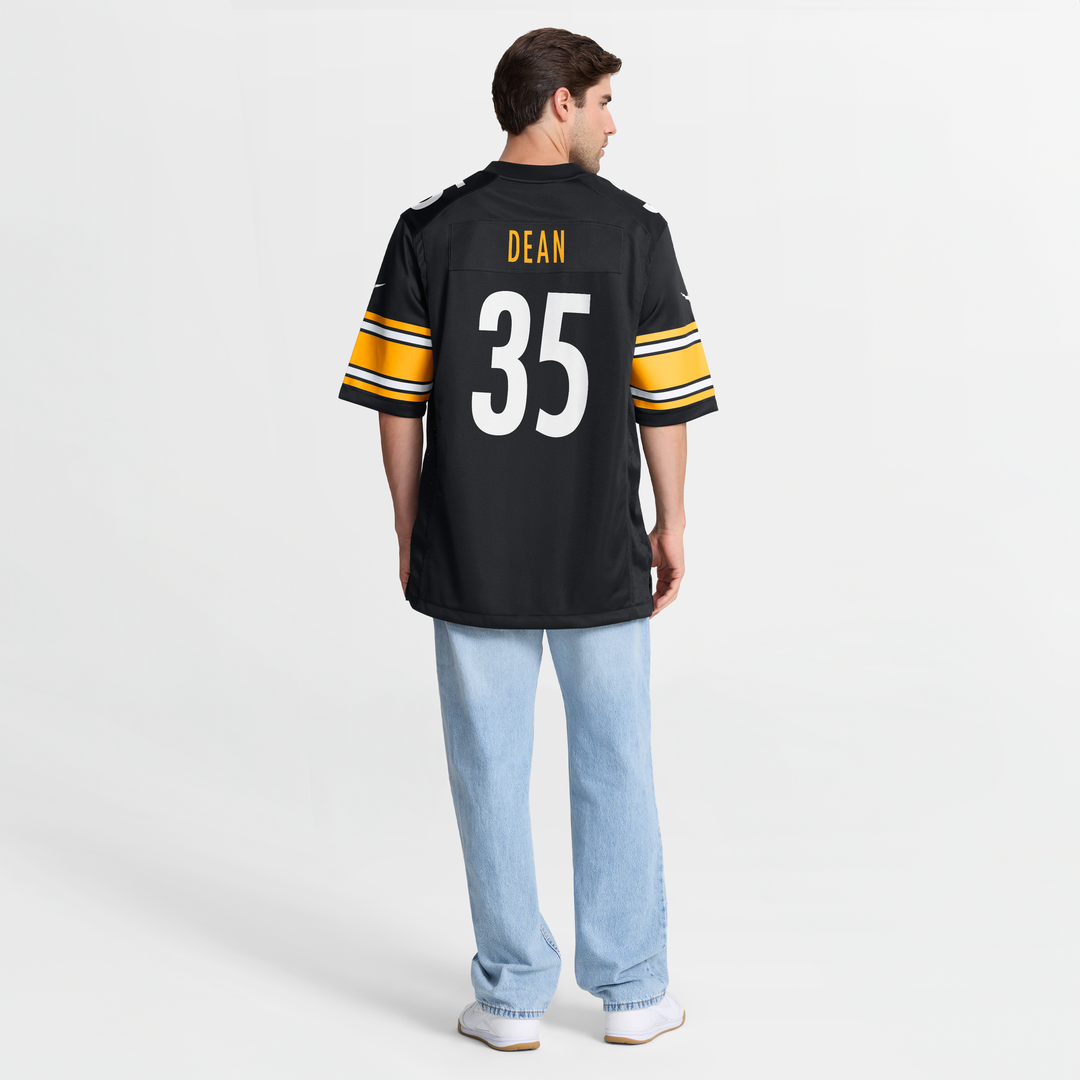 Pittsburgh Steelers Jamel Dean Black Team Game Jersey