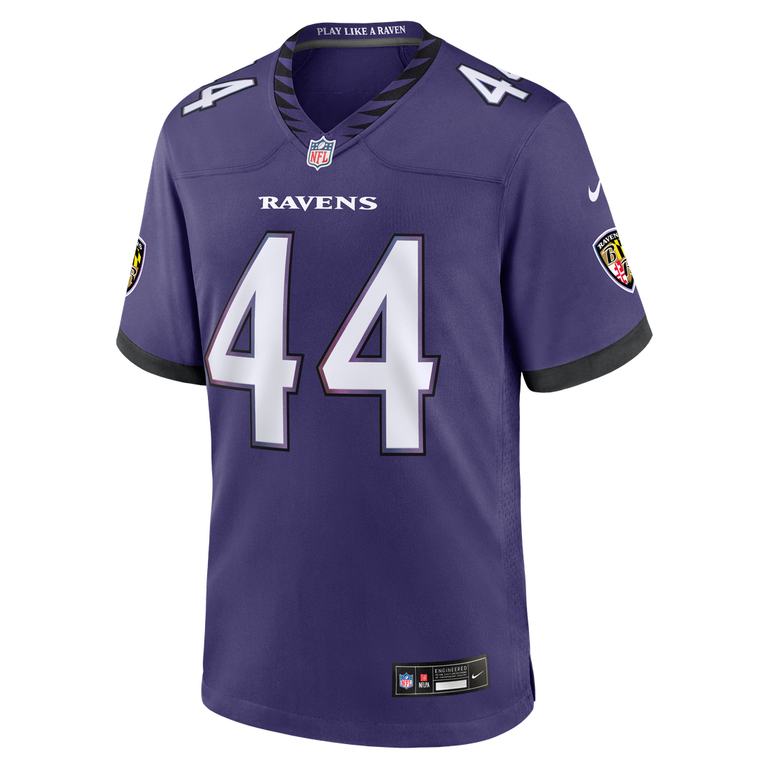 Baltimore Ravens Marlon Humphrey Purple Team Game Jersey
