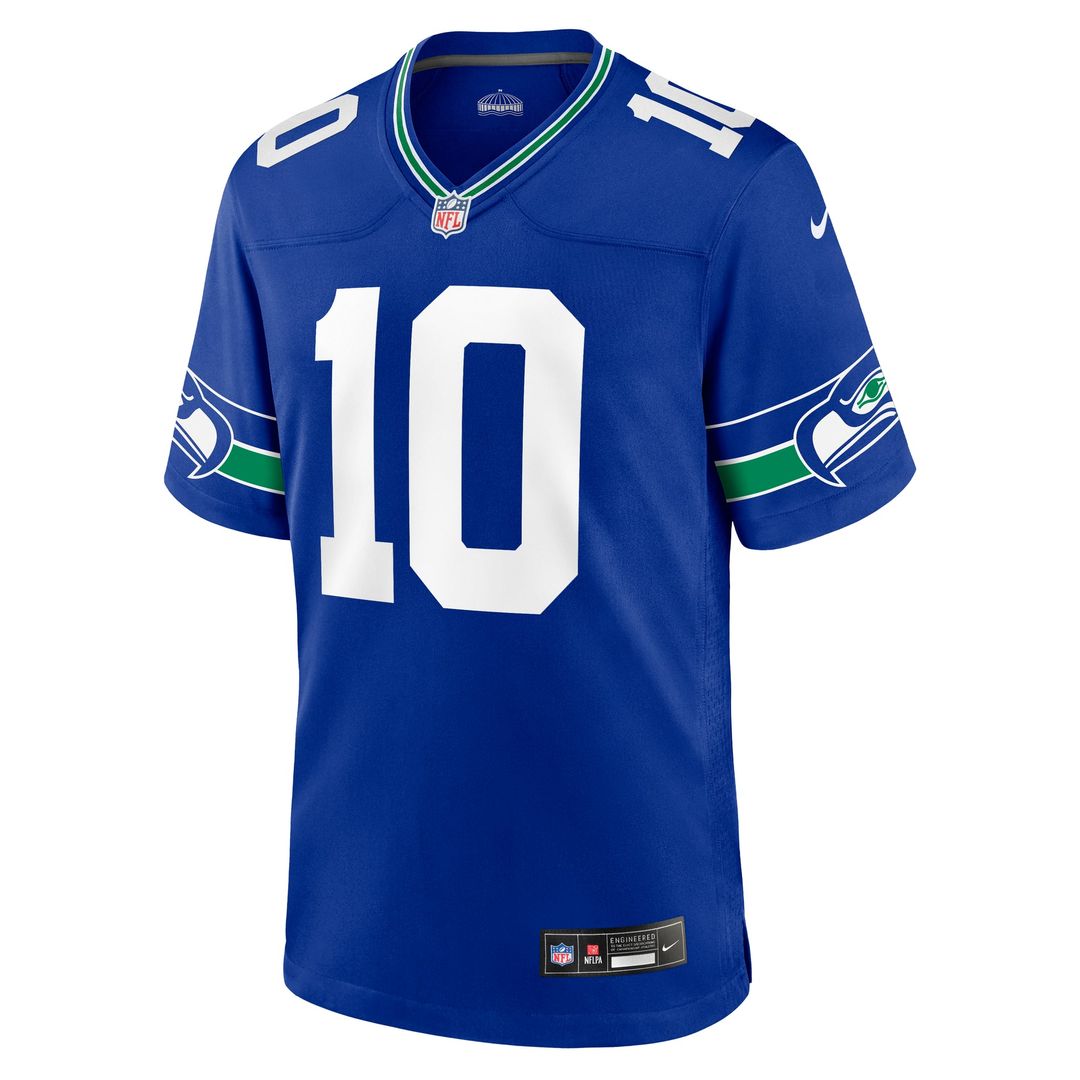 Seattle Seahawks Cooper Kupp College Navy Team Game Jersey