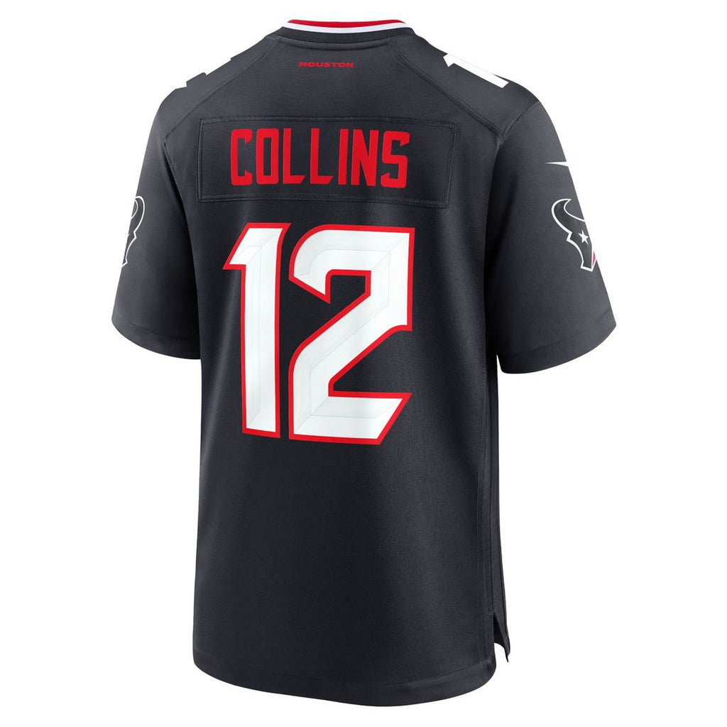 Houston Texans Nico Collins White Game Jersey