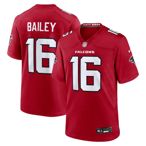 Atlanta Falcons Jake Bailey Red Team Game Jersey