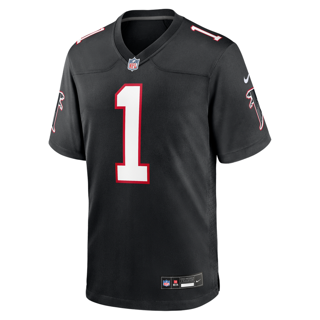 Atlanta Falcons Tua Tagovailoa Black Alternate Game Jersey