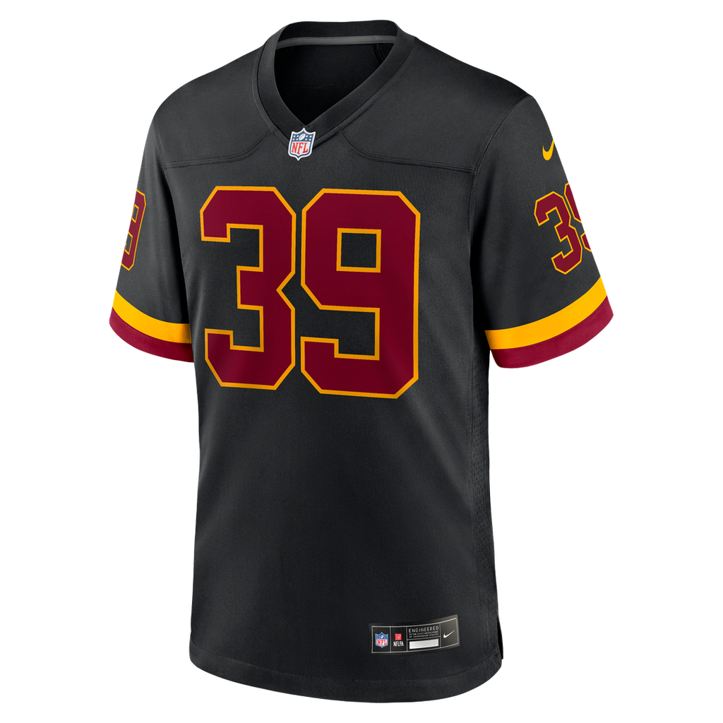 Washington Commanders Jeremy Reaves Black Hail Raiser Alternate Game Jersey