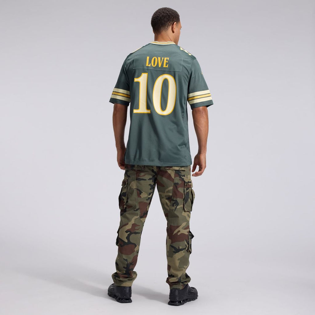 Green Bay Packers Jordan Love Green 2026 Rivalries Collection Game Jersey