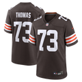 Cleveland Browns Joe Thomas Brown Retired Game Player Jersey