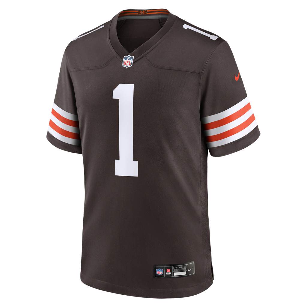 Cleveland Browns KC Concepcion Jr. Brown Team Game Jersey