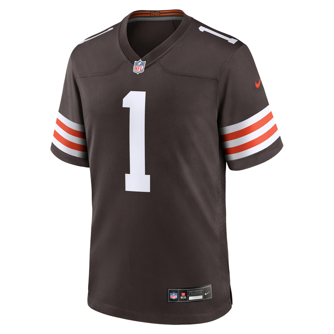 Cleveland Browns KC Concepcion Jr. Brown Team Game Jersey