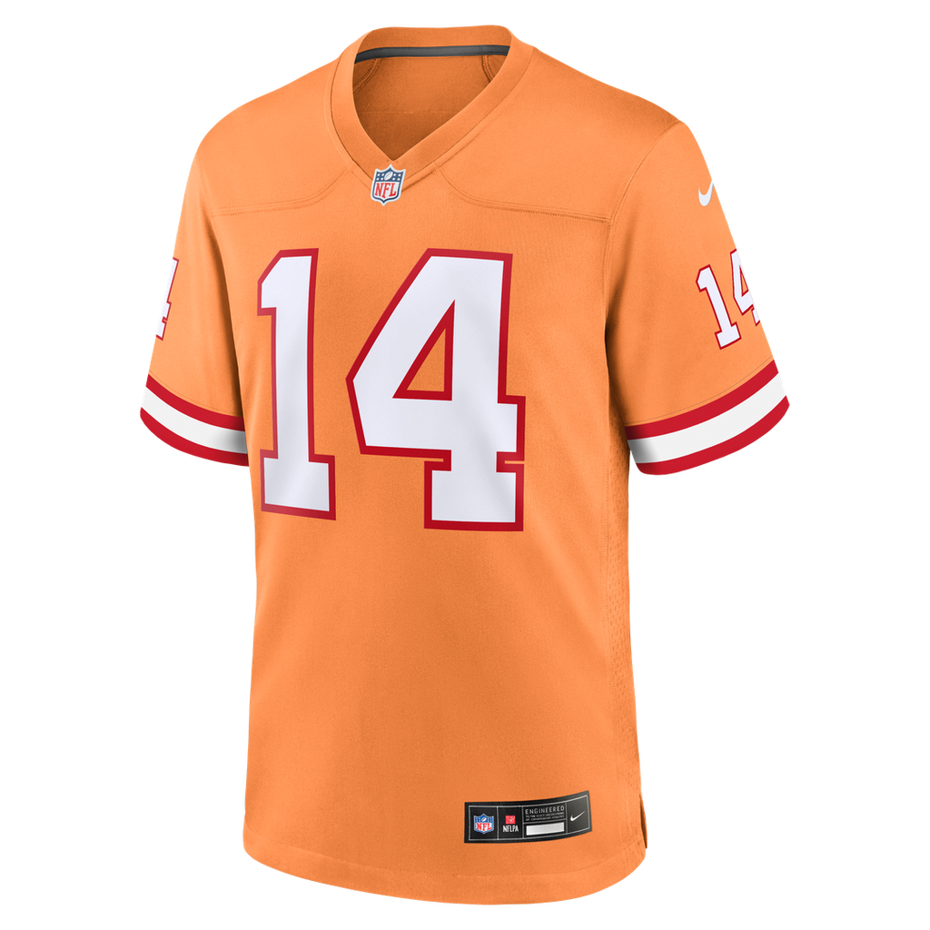 Tampa Bay Buccaneers Chris Godwin Jr. Orange Alternate Game Player Jersey