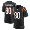 Cincinnati Bengals Cris Collinsworth Black Team Retired Player Game Jersey