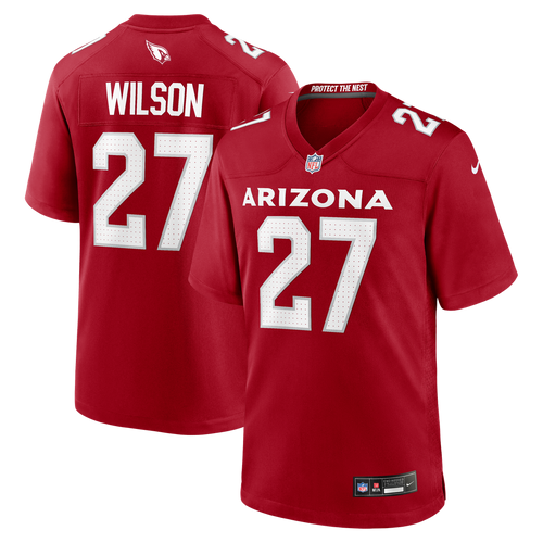 Arizona Cardinals Divaad Wilson Cardinal Team Game Jersey