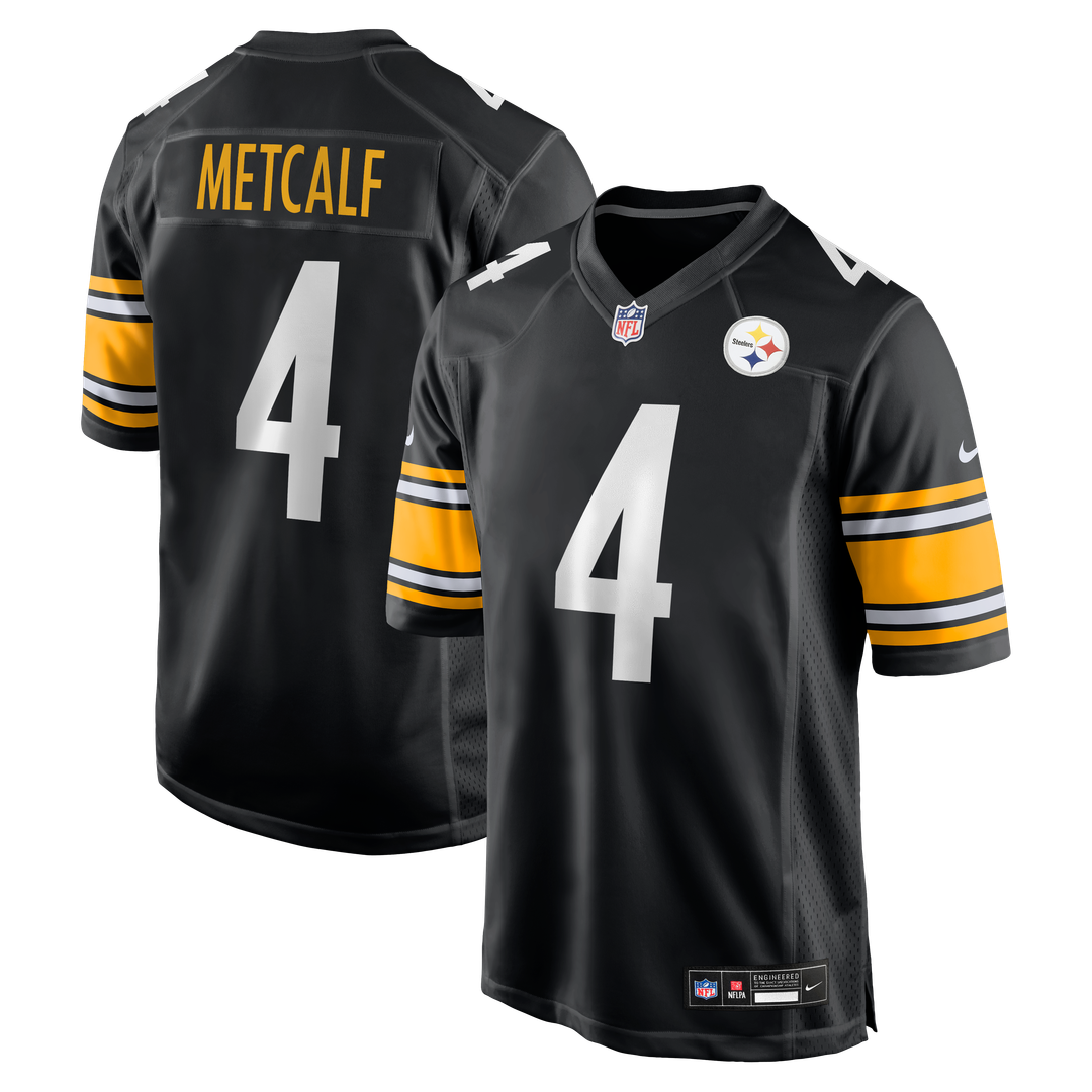 Pittsburgh Steelers DK Metcalf Gold Alternate 1933 Throwback Game Jersey
