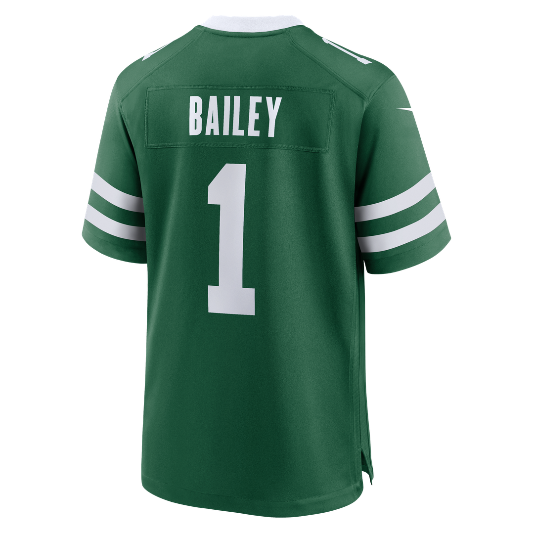 New York Jets David Bailey Legacy Black Alternate Game Player Jersey