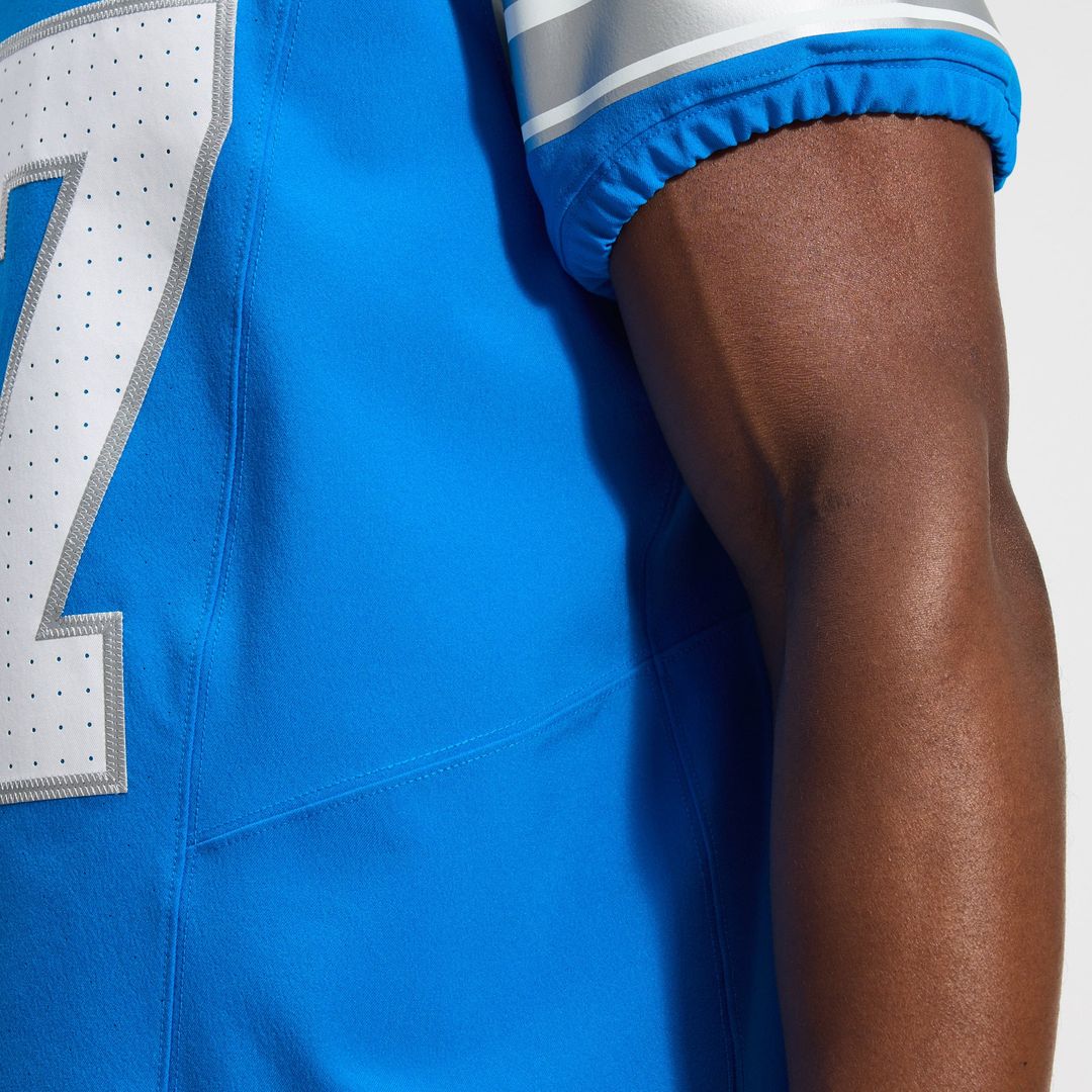 Detroit Lions Aidan Hutchinson Blue Alternate Vapor F.U.S.E. Elite Jersey