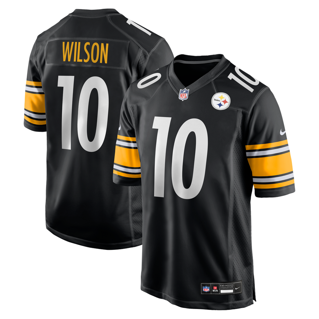 Pittsburgh Steelers Roman Wilson Black Game Player Jersey