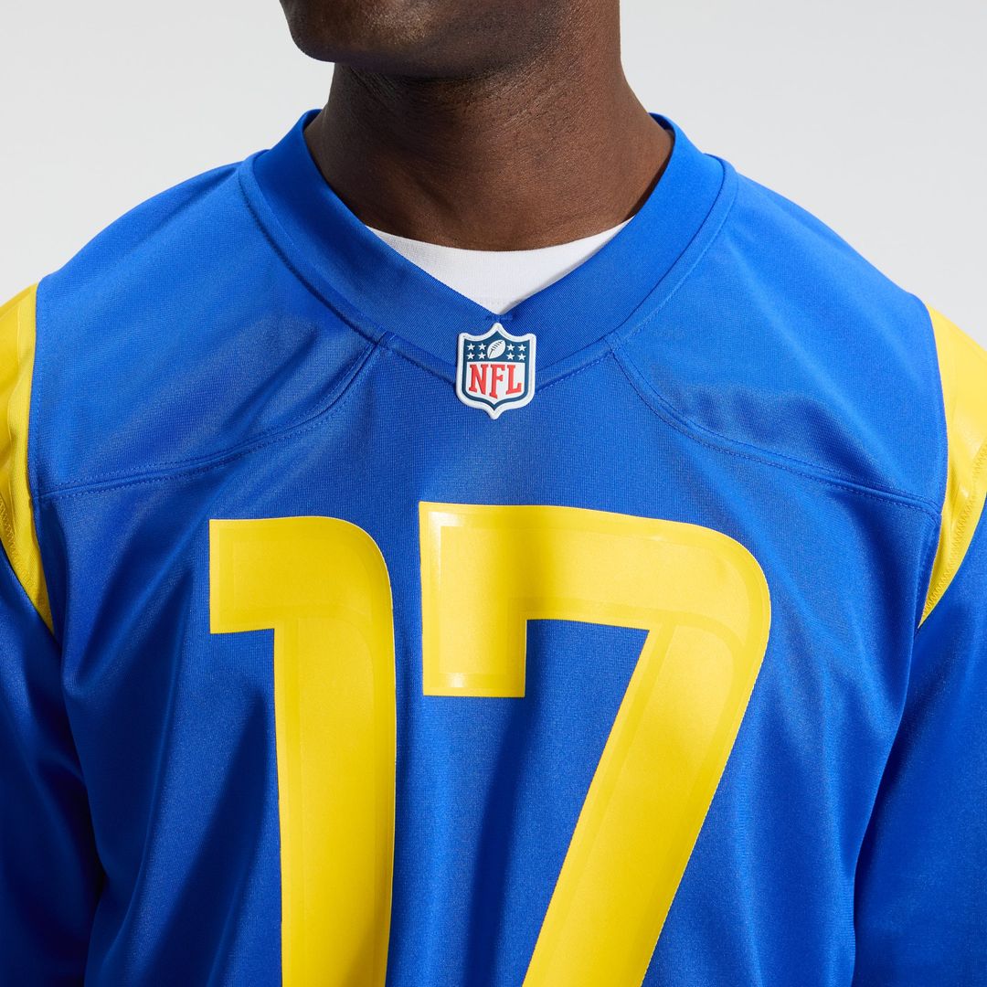 Los Angeles Rams Davante Adams Royal Team Game Player Jersey