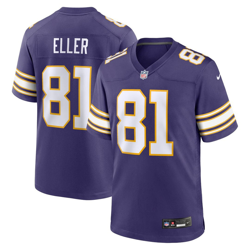 Minnesota Vikings Carl Eller Purple Retired Player Alternate Game Jersey