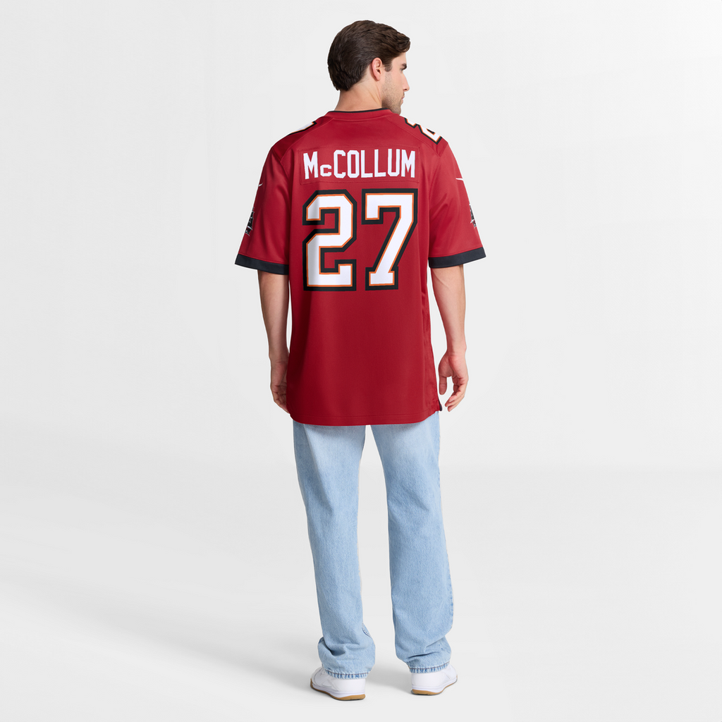 Tampa Bay Buccaneers Zyon McCollum Red Game Player Jersey
