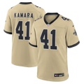 New Orleans Saints Alvin Kamara Gold Gameday Golds Alternate Game Player Jersey