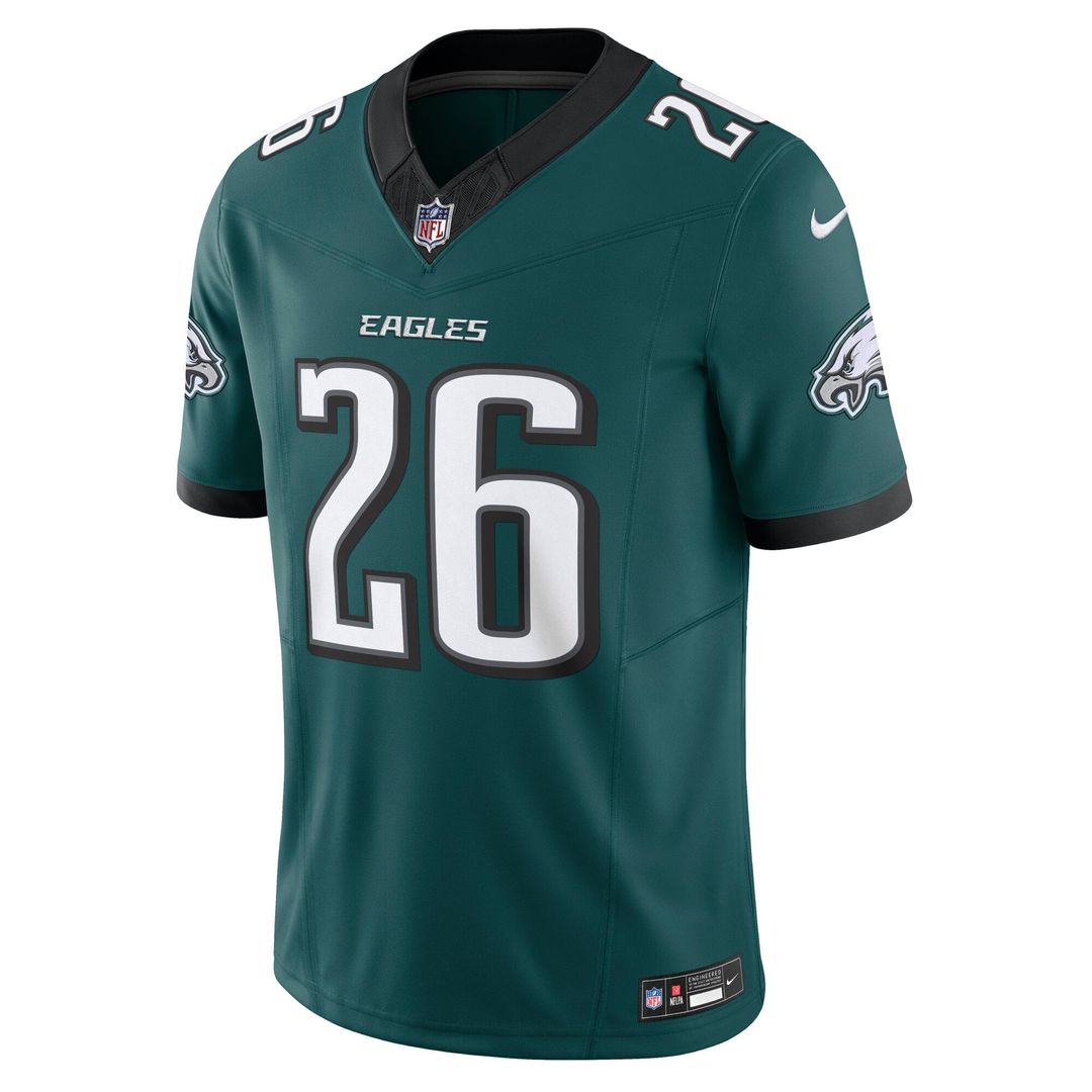 Philadelphia Eagles Saquon Barkley Black Vapor F.U.S.E. Limited Jersey