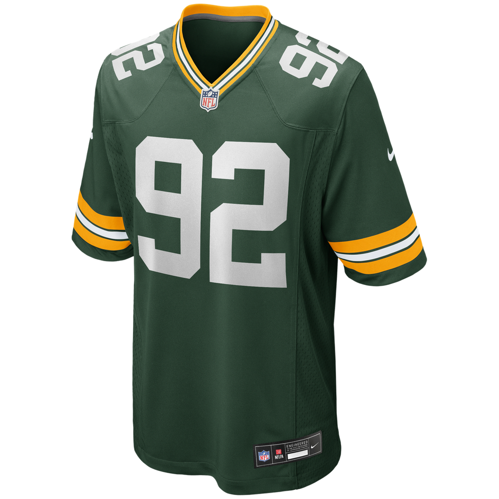 Green Bay Packers Reggie White Green Game Retired Player Jersey