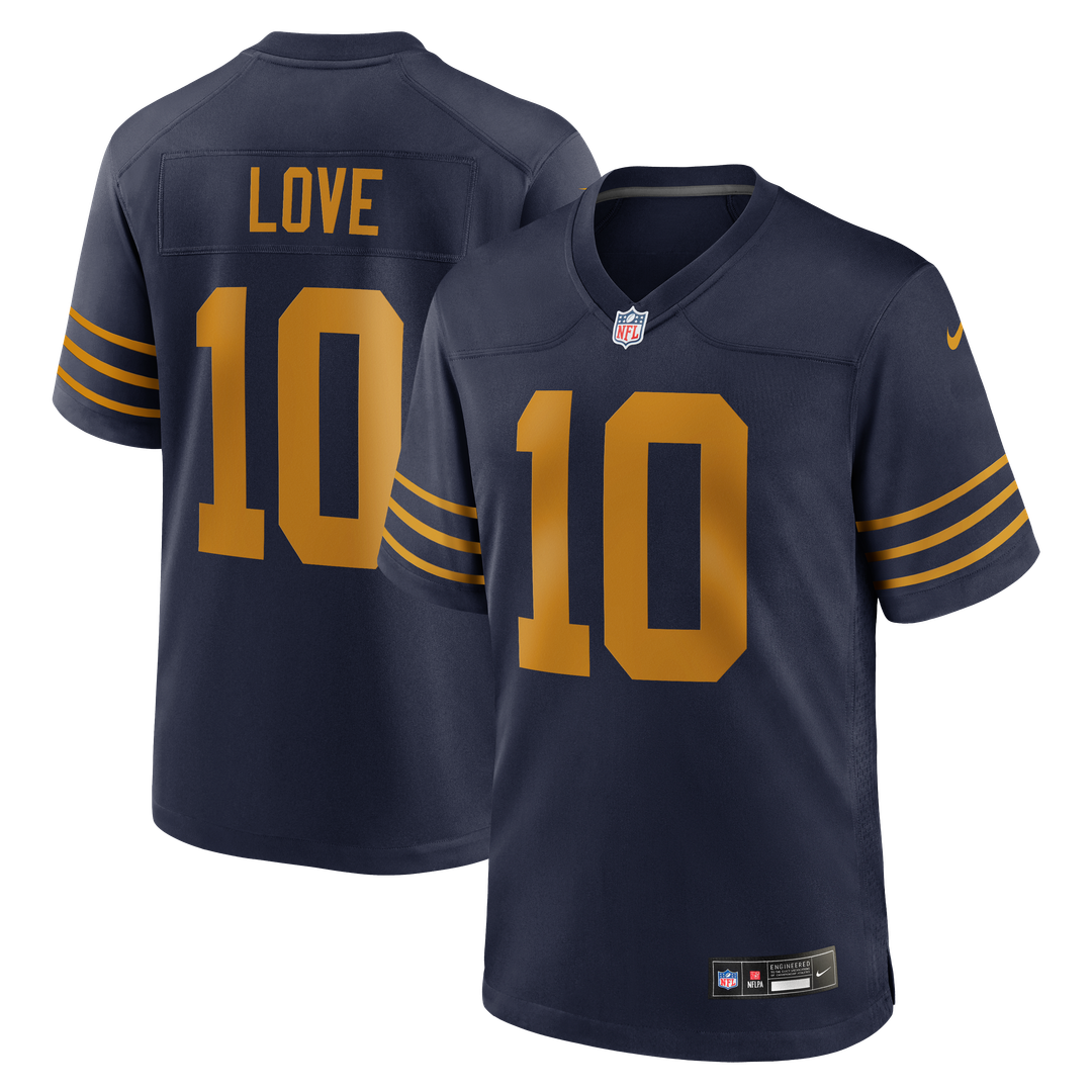Green Bay Packers Jordan Love Navy The 1923 Classic Game Jersey
