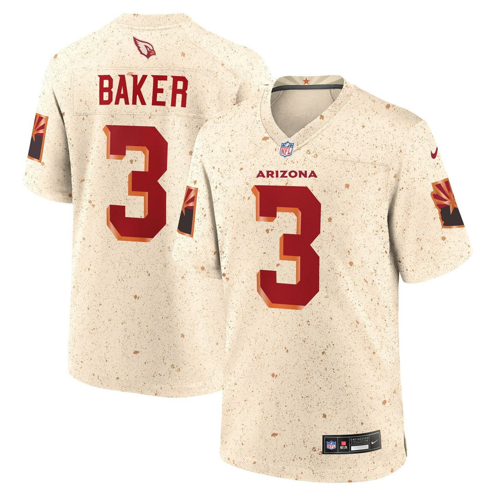 Arizona Cardinals Budda Baker Natural Rivalries Collection Game Jersey