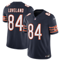 Chicago Bears Colston Loveland Navy Team Vapor F.U.S.E. Stitched Limited Jersey
