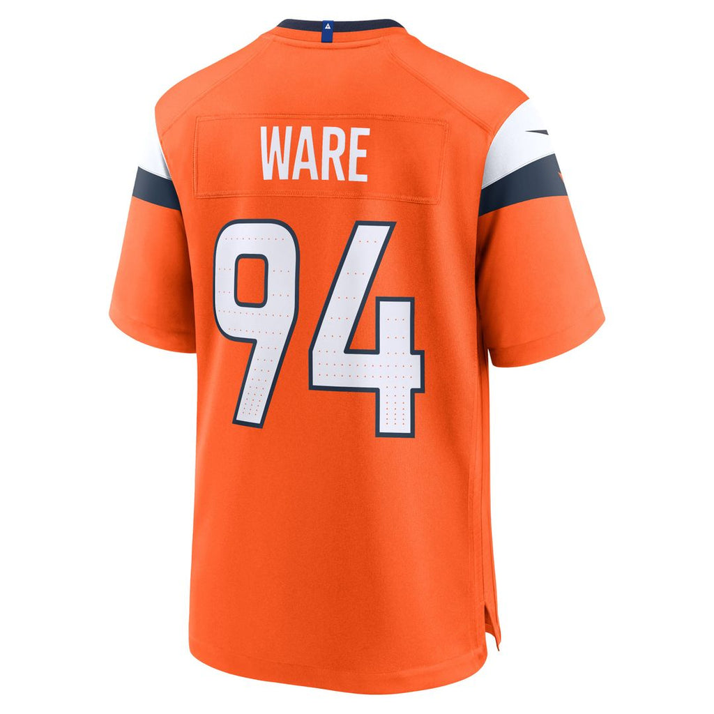 Denver Broncos DeMarcus Ware Orange Team Retired Game Jersey