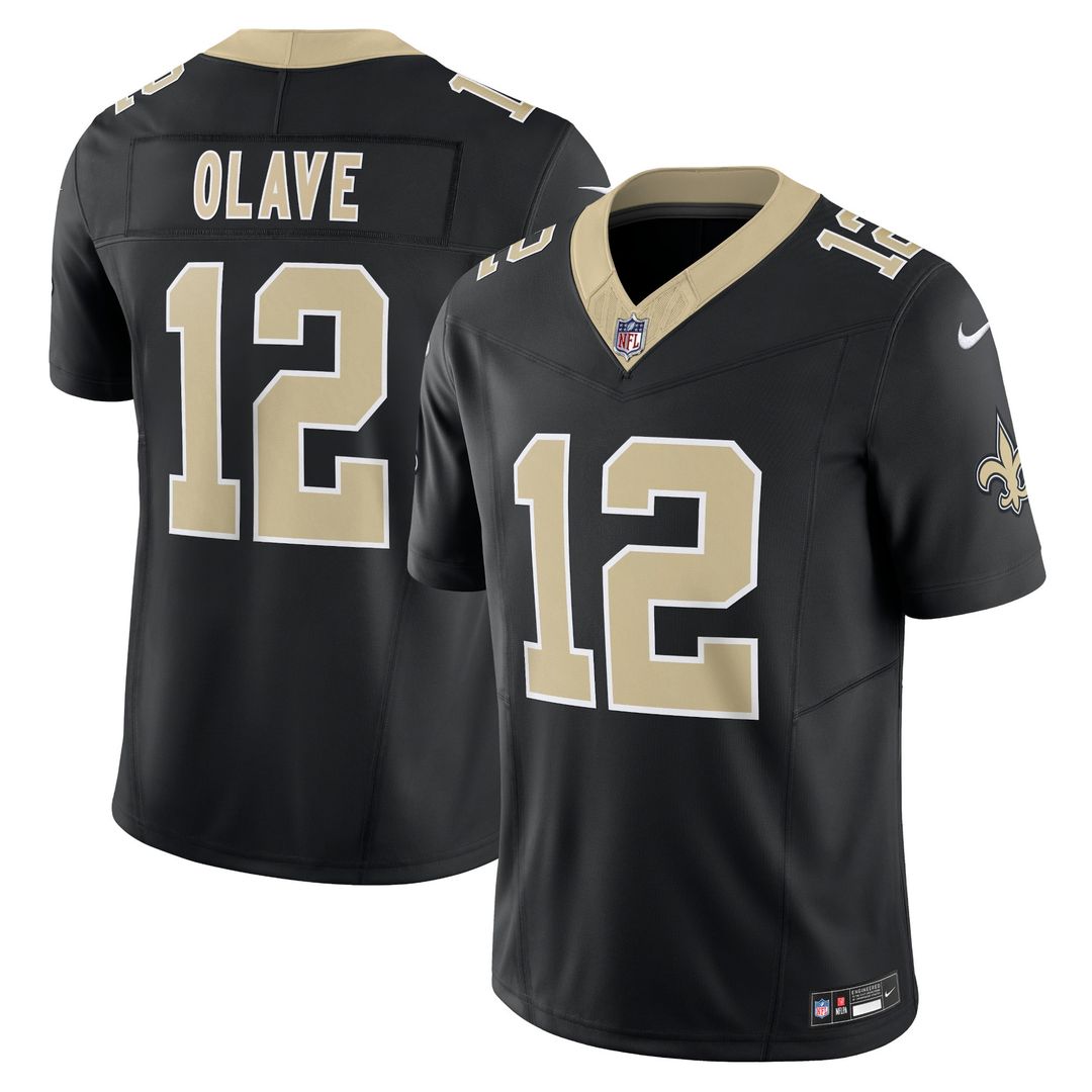 New Orleans Saints Chris Olave Gold Alternate Gameday Golds Alternate Vapor F.U.S.E. Limited Jersey