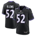Baltimore Ravens Ray Lewis Black Alternate Retired Player Game Jersey