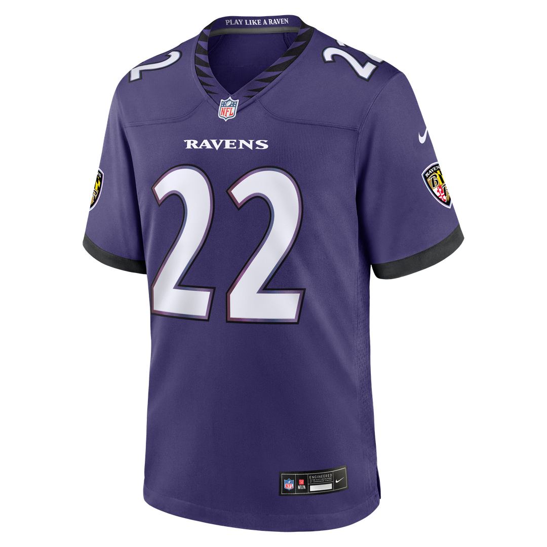 Baltimore Ravens Derrick Henry Purple Team Game Jersey