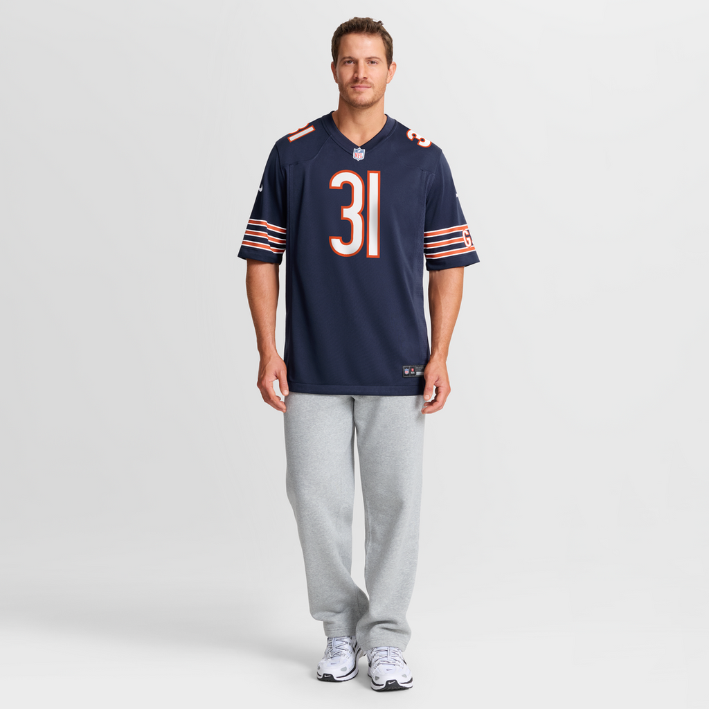 Chicago Bears Dillon Thieneman Navy Team Game Jersey