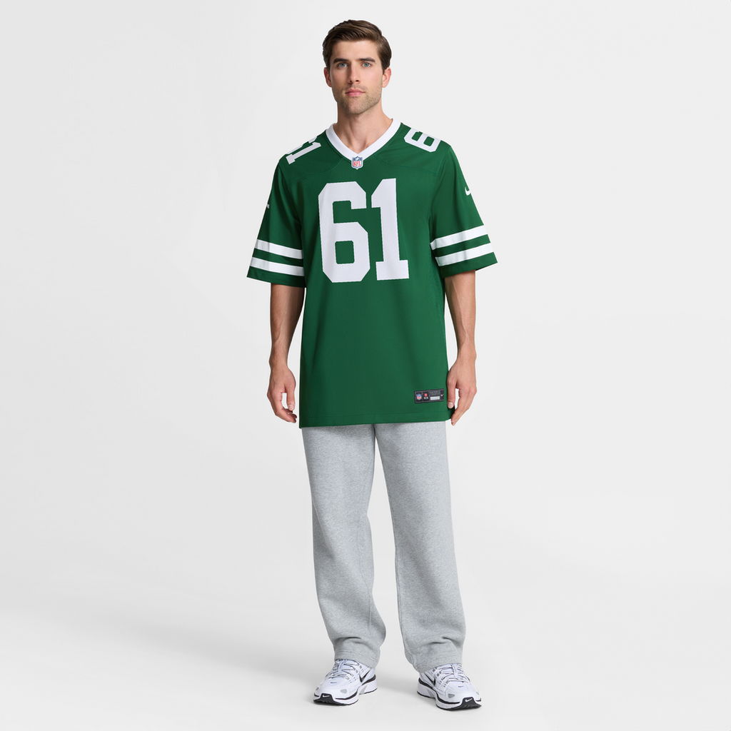 New York Jets Max Mitchell Legacy Green Team Game Jersey