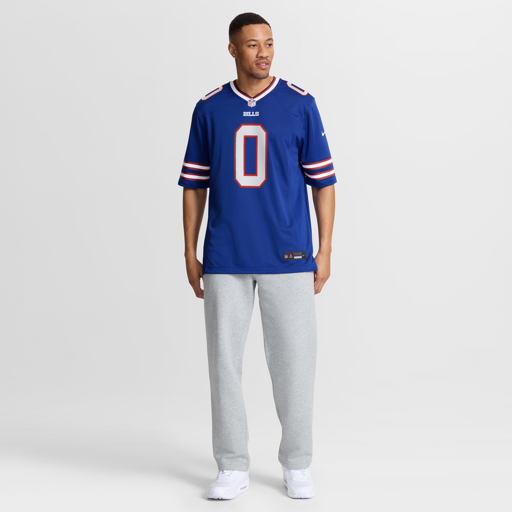 Buffalo Bills Keon Coleman Gray Nickel City Game Jersey