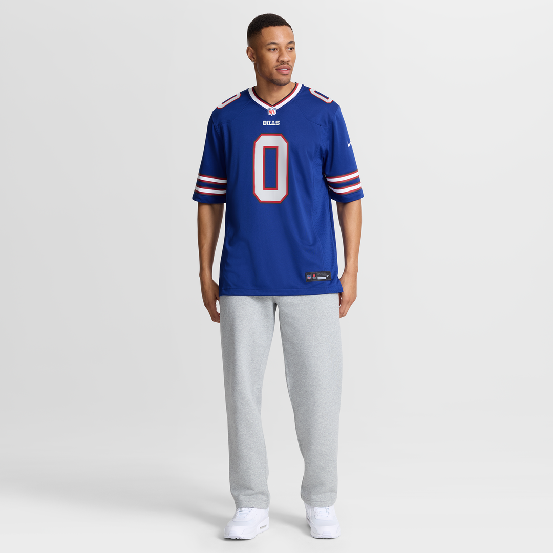 Buffalo Bills Keon Coleman Gray Nickel City Game Jersey