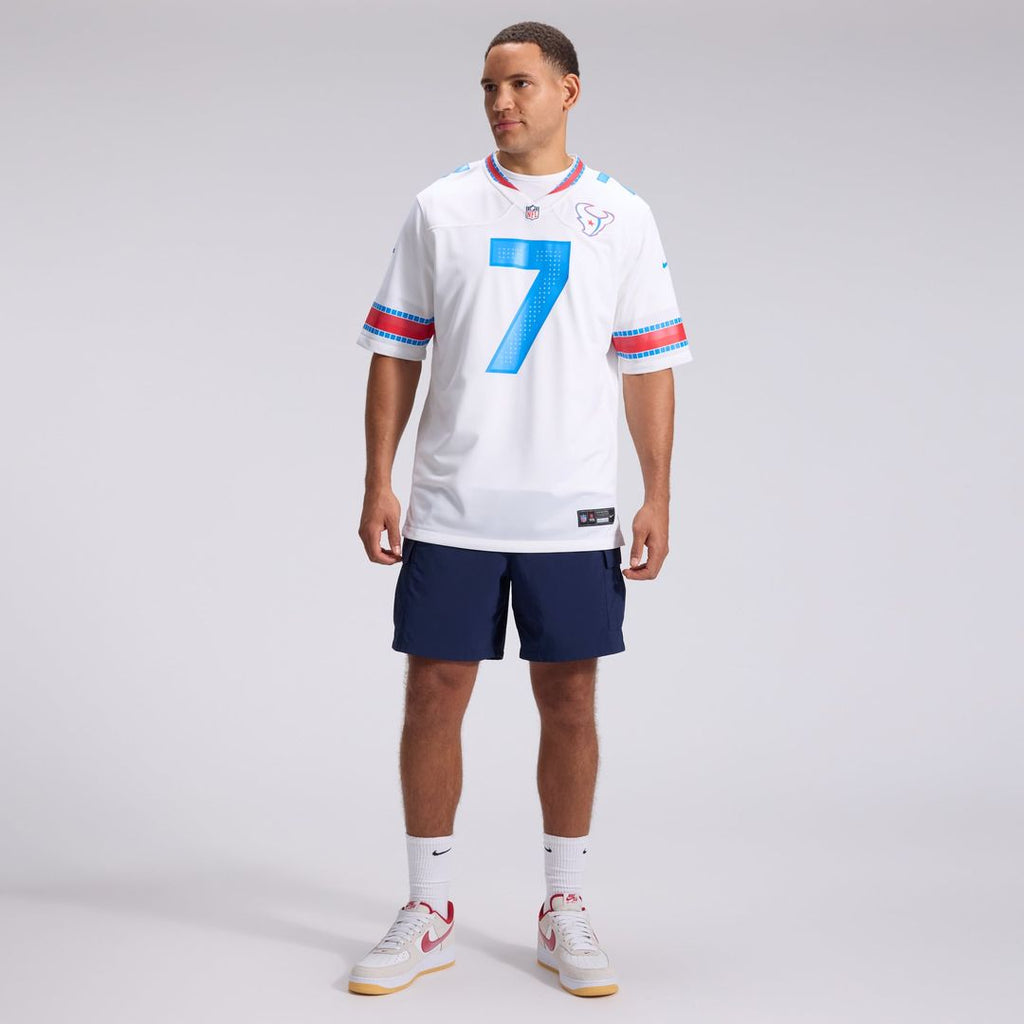 Houston Texans C.J. Stroud White 2026 Rivalries Collection Game Jersey