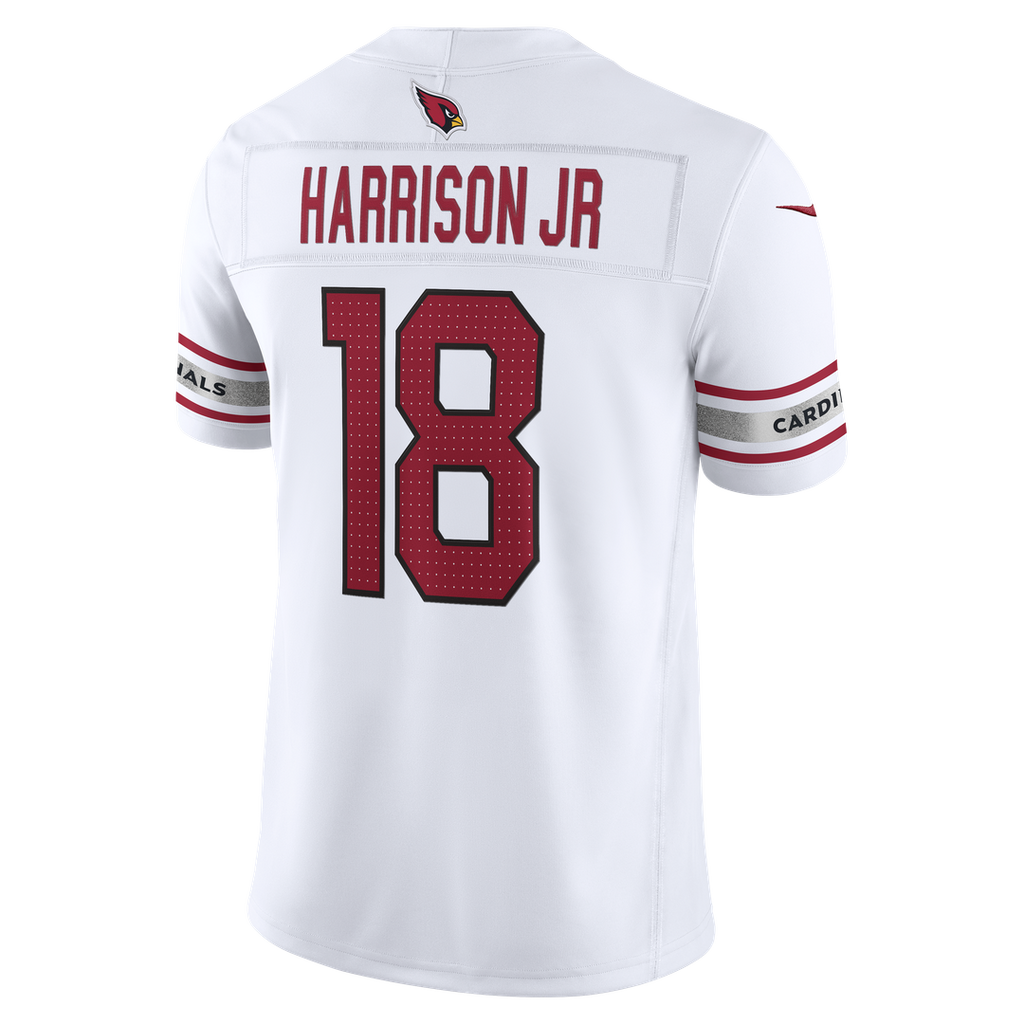 Arizona Cardinals Marvin Harrison Jr. Cardinal Team Vapor F.U.S.E. Stitched Limited Jersey