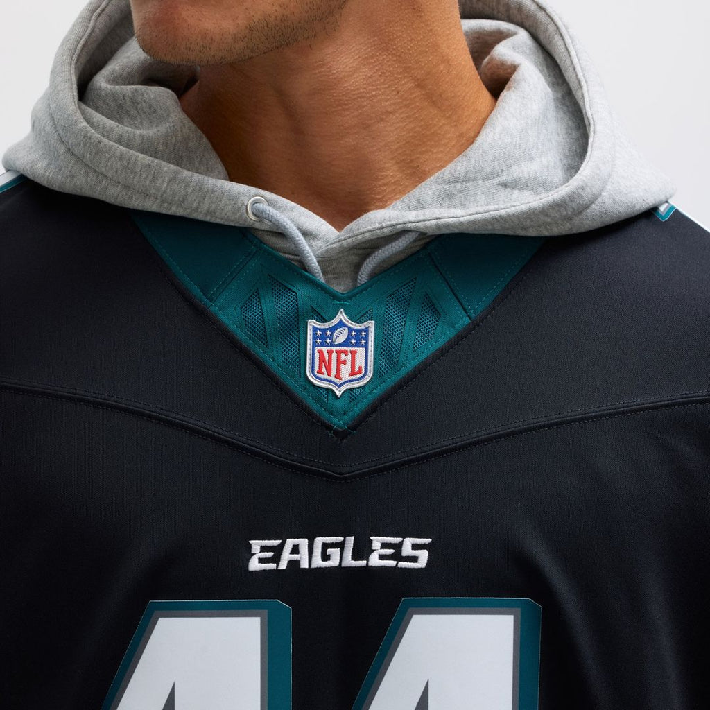 Philadelphia Eagles A.J. Brown Black Alternate Vapor F.U.S.E. Limited Jersey